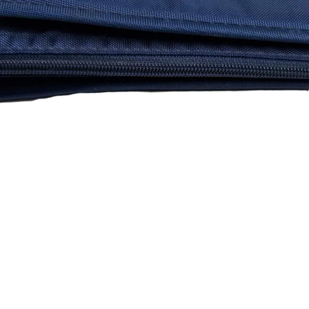 Mead Five Star Zippered Binder Computer Disc Storage Navy Blue Retro Office 90s